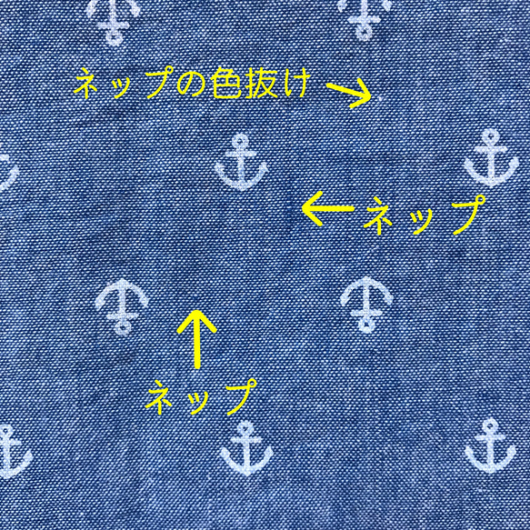 A4ぺたんこトートバッグ　軽量　マリン柄　夏　浮き輪　碇　海　爽やか　エコバッグ　サブバッグ　習い事　ストライプ　 9枚目の画像