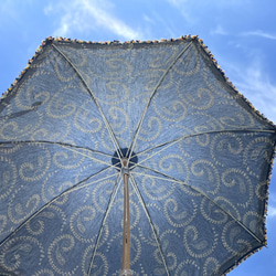 【denim✳︎日傘✳︎限定✳︎撥水加工】parasol 3枚目の画像