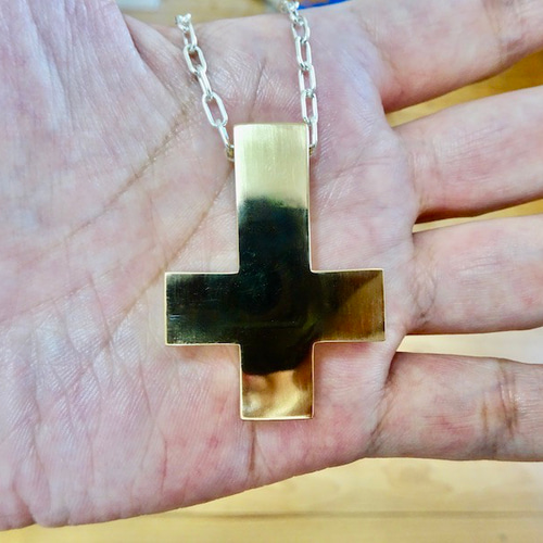 仁尾彫金『逆十字クロス』十字架ハンドメイド89 | 仁尾彫金 STORE 