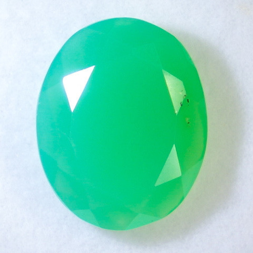 ☆クリソプレーズ・カット☆6.42ct/15.8mm☆天然石緑玉髄 ☆クリソプレーズ・カット☆6.42ct/15.8mm☆天然石緑玉髄