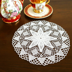 [OUTLET Made in Cappadocia] OYA Crochet 22cm Doily 第1張的照片