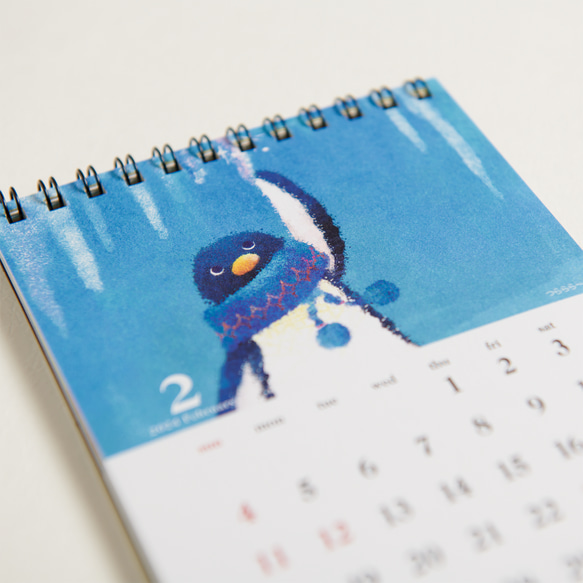 2024卓上ペンギンカレンダー 7枚目の画像