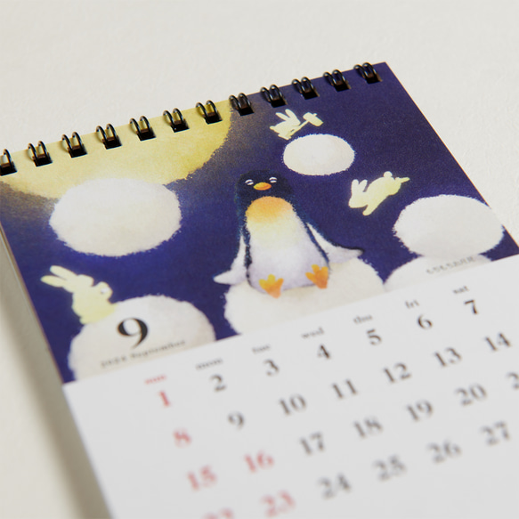 2024卓上ペンギンカレンダー 12枚目の画像