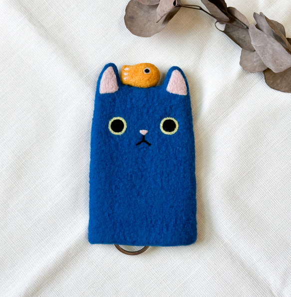 猫の羊毛フェルトキーカバーキーバッグ純粋な手作り 人気・おすすめ｜省スペース設計・旅行向けにおすすめ お得商品 プライバシー配送 期間限定入荷