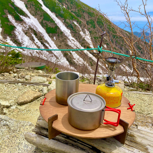 UL 風の山ごはんちゃぶ台◇軽量◇アウトドア◇テーブル◇ハイキング