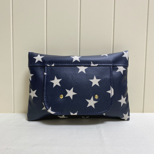 受注制作 ウエットティッシュケース付きオムツマルチポーチ 除菌対策に