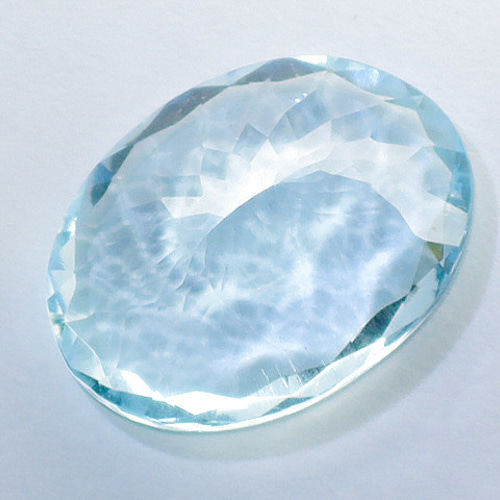 ☆アクアマリンブリリアントカット☆7.57ct/16.0mm☆天然 ☆アクアマリンブリリアントカット☆7.57ct/16.0mm☆天然