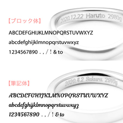 【ベビーリング】丸印台 星座｜Pt950・K18《送料無料》 11枚目の画像