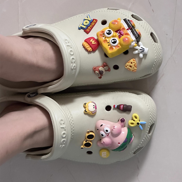 ジビッツ クロックスアクセサリー クロックス デコパーツ スポンジ