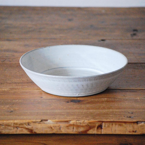 ちゃー様新品　陶器　陶芸作家　オフホワイトの耳付きサラダBOWL6個 75 ちゃー様新品 陶器 陶芸作家 オフホワイトの耳付きサラダBOWL6個 75