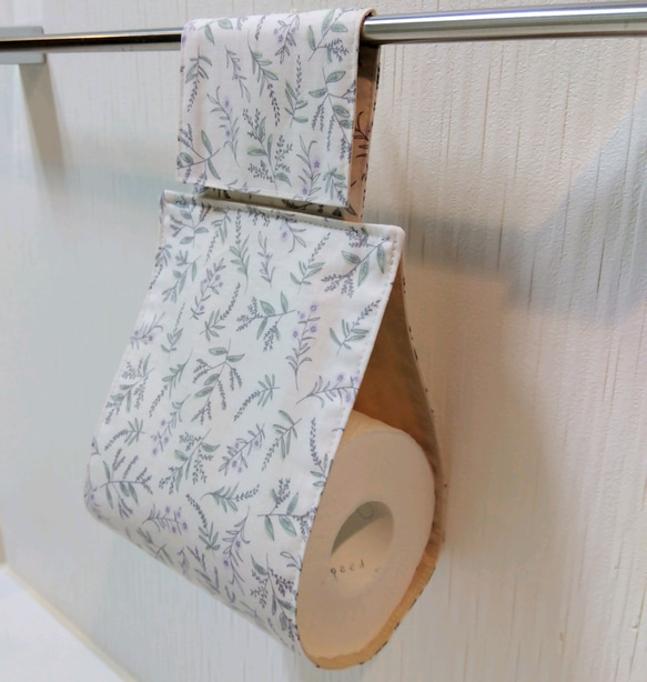 予備のトイレットペーパーカバー2way仕様 市販のカバーが使え