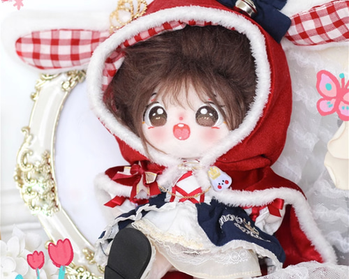 お洋服付き！20cm可愛いかっこいい着せ替えぬいぐるみ♪ 木下桃矢月城雪兎セット d8c21bb74f9126f6a7d77b9b6ae257