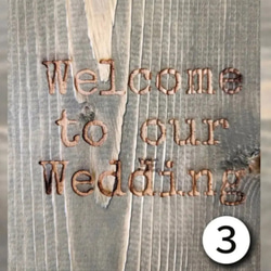 ＊完成品Wedding　Welcomeboard＊ブルーベリー(フェイク 完成品) 9枚目の画像