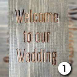 ＊完成品Wedding　Welcomeboard＊ブルーベリー(フェイク 完成品) 7枚目の画像