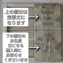 ＊完成品Wedding　Welcomeboard＊ブルーベリー(フェイク 完成品) 10枚目の画像