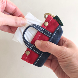 "mini mini tool bag" 携帯用ビニール袋ケース 3枚目の画像