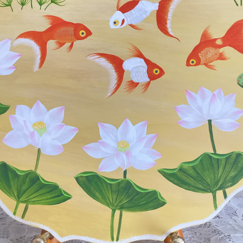 Amazon.co.jp: Aihonmin 大型魚種ペイント 数字で描く 大人用 花