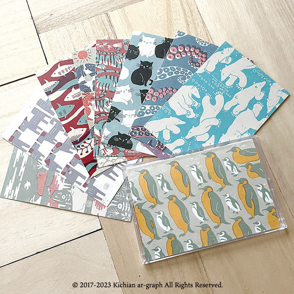 東武動物公園 ガラポン A賞硬質ケース　特典ポストカード 東武動物公園 ガラポン A賞硬質ケース 特典ポストカード