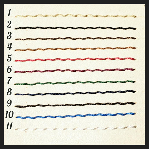 総手縫い レザー ミニマルチケース　目薬入れ　小銭入れ等に 9枚目の画像