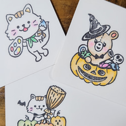 しまねこ ハロウィンはんこ 9枚目の画像