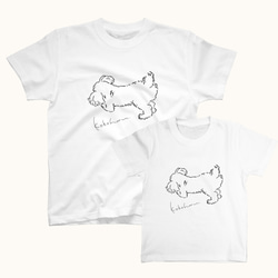 Tシャツ kokohoru 犬Tシャツ 5.6オンス 2枚目の画像