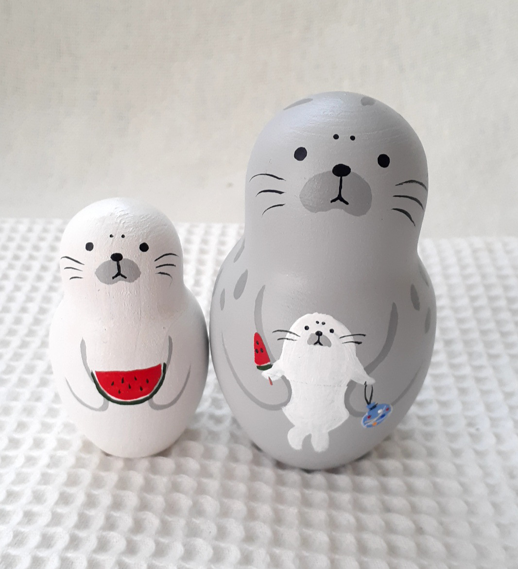 ま*読様 アザラシ　スクイーズ 楽天市場】【最大3％OFF】 スクイーズ 不細工なお顔 トド