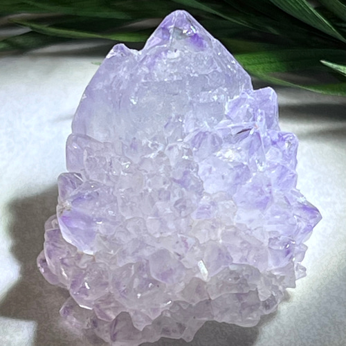 消費税無し 精霊を呼ぶ石✨ ラフストーン サボテン水晶 カクタスアメジスト 置物