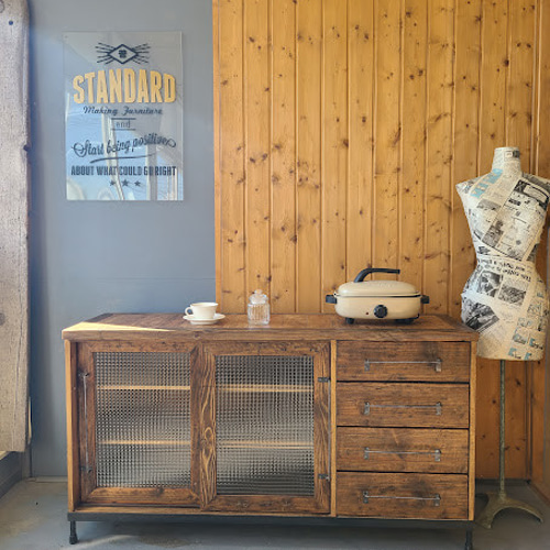 木製のショーケース ② /収納/アンティーク/古道具/店舗什器