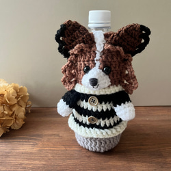 ペットボトルカバー 水筒カバー 編みぐるみ ボトルカバー 愛犬グッズ