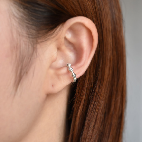 kao ear cuff /かおイヤーカフ 8枚目の画像