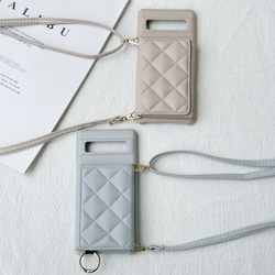 キルティング pixel 10 ケース ミラー付き xperia 10vii ショルダー