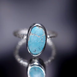 New Arrival☆新作☆『Turquoise』☆天然石リングsilver925 1枚目の画像