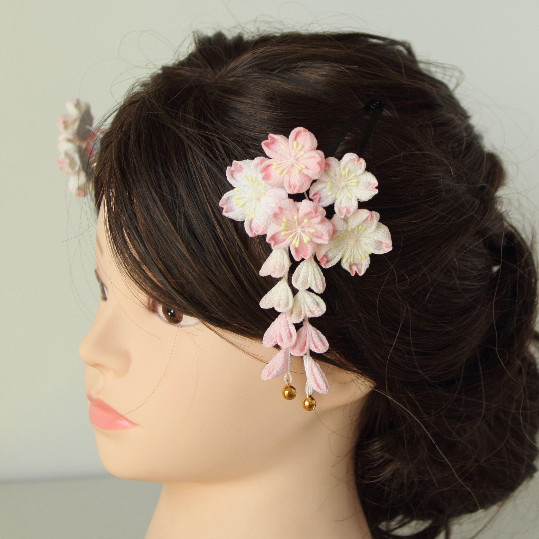 【七五三】桜咲くハレの日飾り　ぱっちん