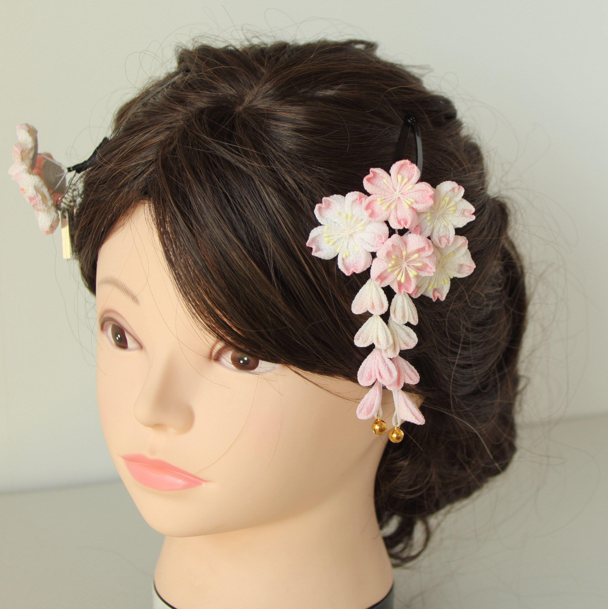 【七五三】桜咲くハレの日飾り　ぱっちん