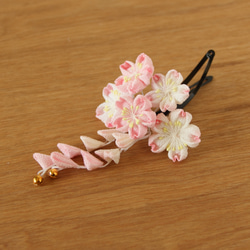 【七五三】桜咲くハレの日飾り　ぱっちん 3枚目の画像