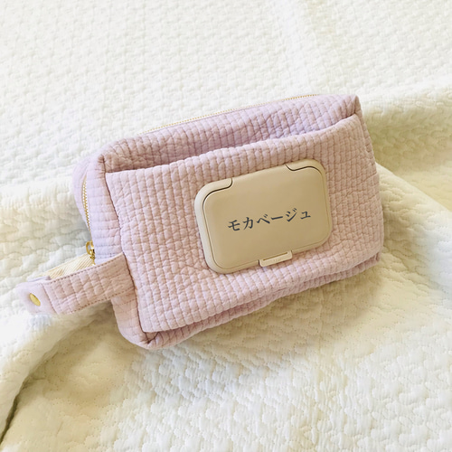 最新最全の Lサイズ ビタット付きおむつポーチ porch omutsu lilac nubi その他