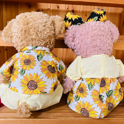 リョカル様ご予約　ダッフィー　シェリーメイ　リーナベル　ジェラトーニコスチューム シェリーメイちゃんに会いに行ったよ～～🧸🎀 シッポフワフワし