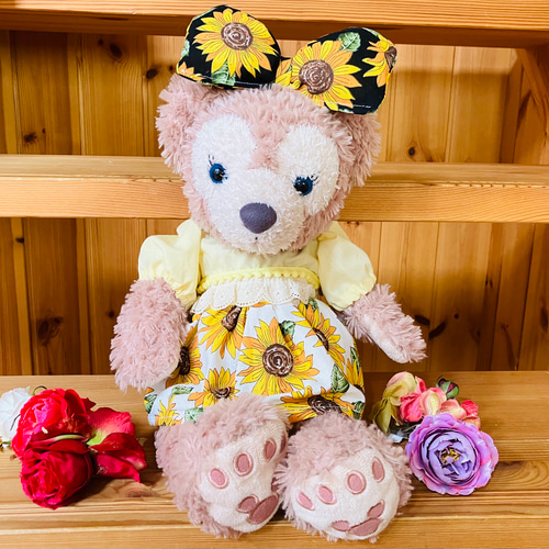 再販4♡ ダッフィー シェリーメイ ひまわり コスチューム 夏