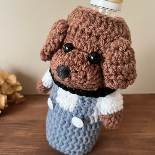 オーダー　saruwannko様　ペットボトルカバー　ハンドメイド　トイプー オーダー saruwannko様 ペットボトルカバー ハンドメイド トイプー