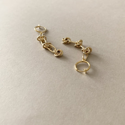 Statement Chain Earrings 2枚目の画像