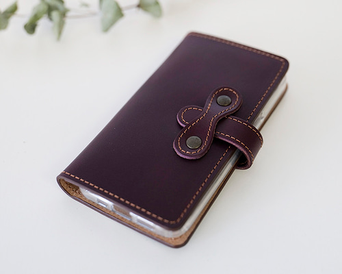 ⭐️Kedic iPhone 15 Pro Max ケース 手帳型 パープル ⭐️Kedic