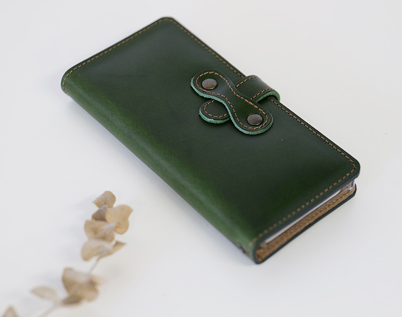 iPhone17 16 15 14 Pro MAX ケース iPhoneケース 本革 手帳型 スマホケース グリーン