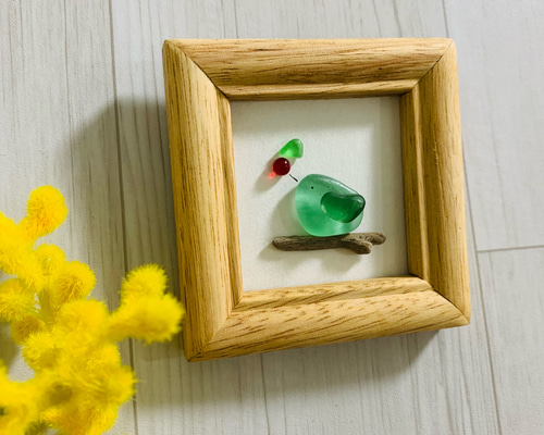 【中古品】宝石 ストーン・アート 鳥 花 孔雀 ガラス入木製 中古品】宝石 ストーン・アート 鳥 花 孔雀 ガラス入木製