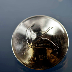 ビンテージコインコンチョ 本物コインコンチョ  コインボタン 11069-494 5枚目の画像