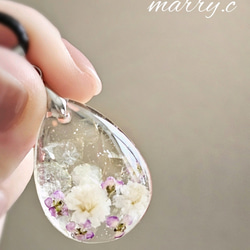 レモンクォーツのしずくネックレス｡*･ﾟﾟmarry.c's handmadeaccessory 7枚目の画像