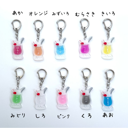 ★ぱるる★クリームソーダー×水色・チェリー×ピンク　計6点 PINK CHERRY CREAM SODA 🍒🫧 🩷 @nail_maasa 🩷 ありがとう