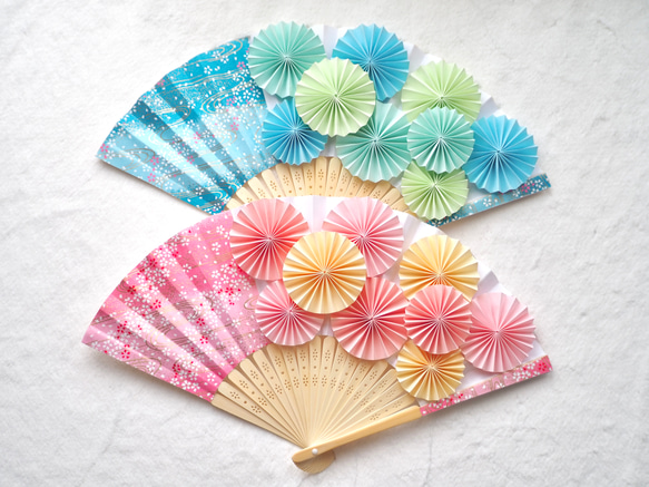 扇子プロップス(*´`)☆ 扇子プロップス(ϋ)/♡