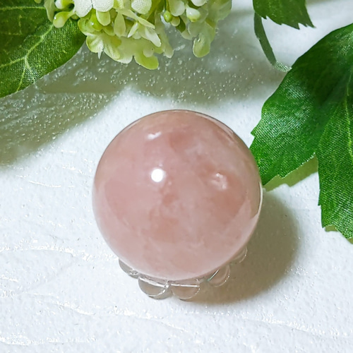 モルガナイトスフィア 約32mm 48.3g 天然石 ashblue 通販 16313258