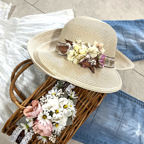 ancherivif かごバッグ 花モチーフ　フラワー ancherivif かごバッグ 花モチーフ フラワー - メルカリ