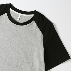 黑白拼色 韓風寬鬆顯瘦T恤 純棉雙面針織 S-3XL大尺碼可選 第9張的照片